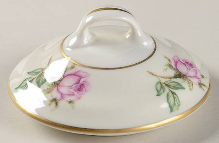 Classic Rose Lid for Sugar Bowl