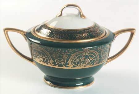 Laurel Magnolia Sugar Bowl & Lid