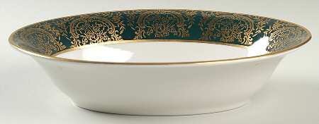 Laurel Magnolia 10" Oval Vegetable Bowl