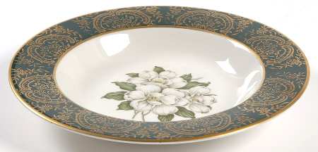 Laurel Magnolia Rim Soup Bowl