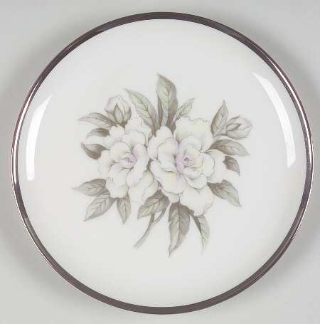 Silver Gardenia Coaster