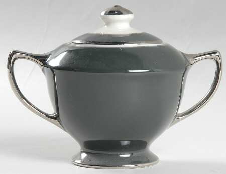 Silver Harvest Sugar Bowl & Lid