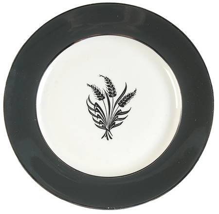 Silver Harvest Salad Plate