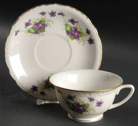 Woodland Fantasy Footed Cup & Saucer Set