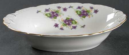 Woodland Fantasy 10" Oval Vegetable Bowl