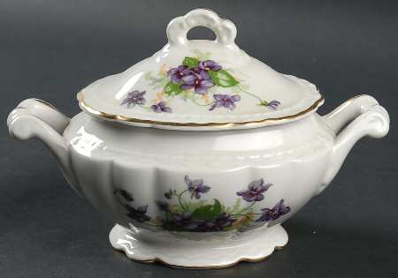 Woodland Fantasy Sugar Bowl & Lid