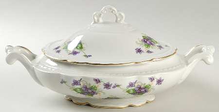 Woodland Fantasy Oval Covered Vegetable