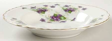 Woodland Fantasy Rim Soup Bowl