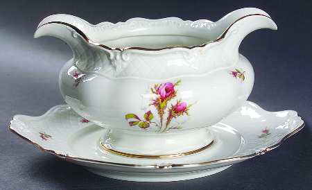 010775 Gravy Boat with Attached Underplate