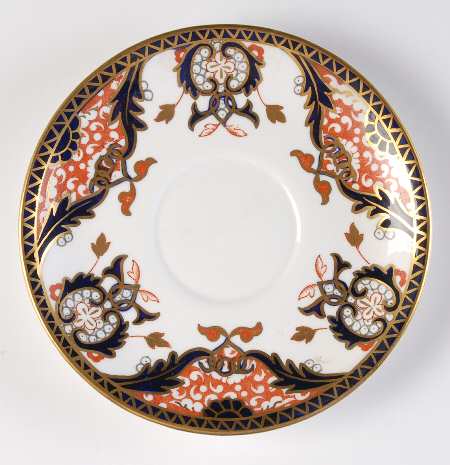 4464 Footed Cream Soup Bowl & Saucer Set