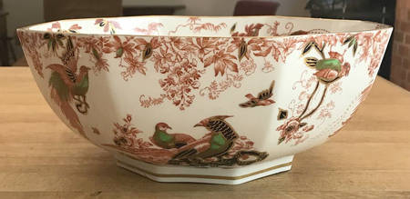 A549 (Royal) 11" Octagonal Vegetable Bowl
