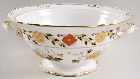 Asian Rose (Duesbury Shape) Tureen No Lid