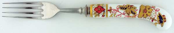 Asian Rose (Duesbury Shape) Dinner Fork (7 1/2" or Larger)