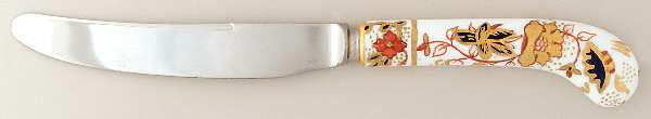 Asian Rose (Duesbury Shape) Small Dinner Knife