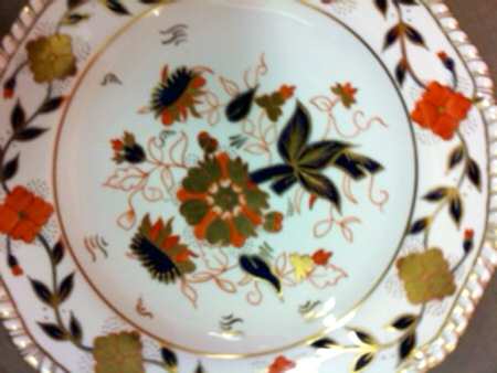 Gadroon Rose Dessert/Pie Plate