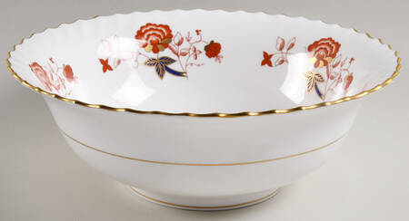 Bali (Boston Shape, Swirl) 10" Large Salad Serving Bowl