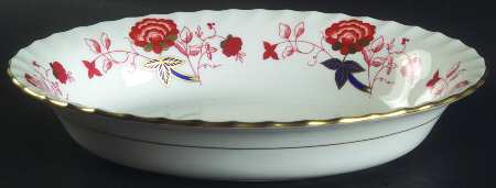 Bali (Boston Shape, Swirl) 10" Oval Vegetable Bowl