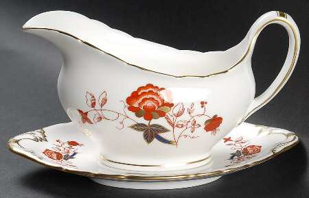 Bali (Ely Chelsea) Gravy Boat & Underplate