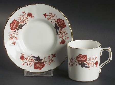 Bali (Ely Chelsea) Flat Demitasse Cup & Saucer Set