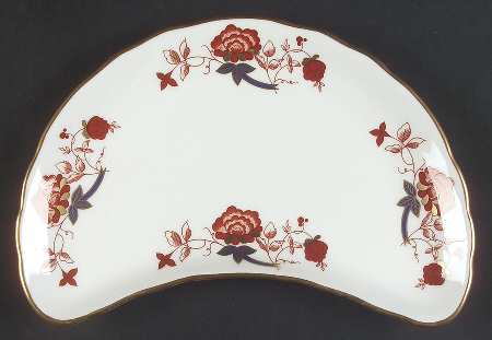 Bali (Ely Chelsea) Crescent Salad Plate
