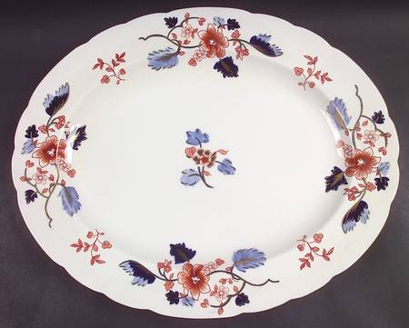 Beaumont 17" Oval Serving Platter by Royal Crown Derby