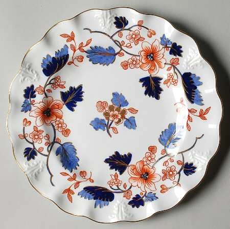 Beaumont Embossed Sheffield Dessert Plate