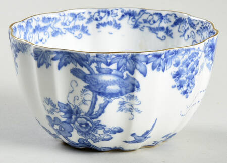 Blue Aves Mini Open Sugar Bowl