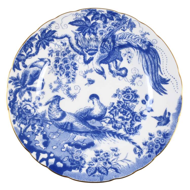 Blue Aves Salad Plate