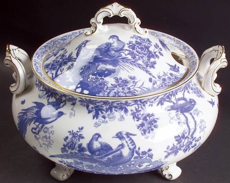 Blue Aves Tureen &  Lid