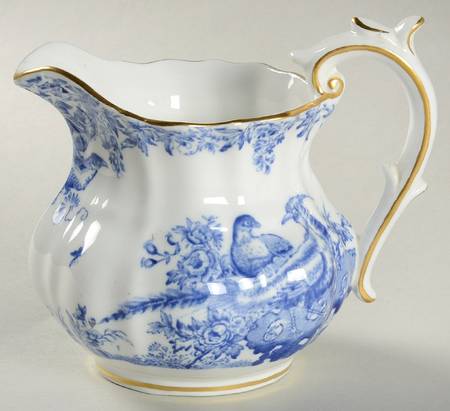 Blue Aves Creamer