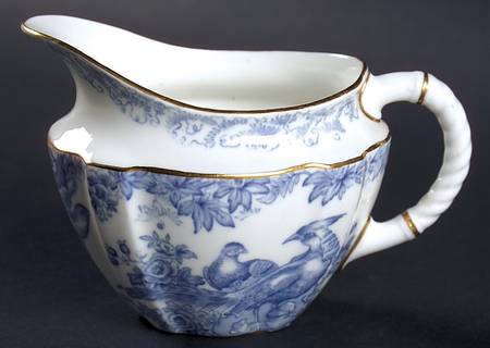 Blue Aves Mini Creamer