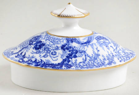 Blue Mikado Lid for Teapot