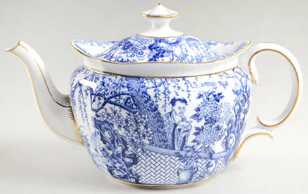 Blue Mikado Teapot & Lid