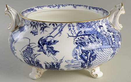Blue Mikado Tureen No Lid