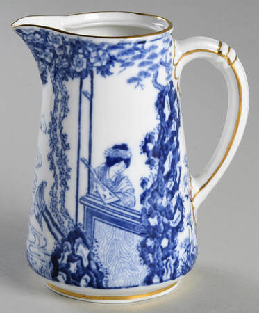 Blue Mikado Hot Water Jug No Lid
