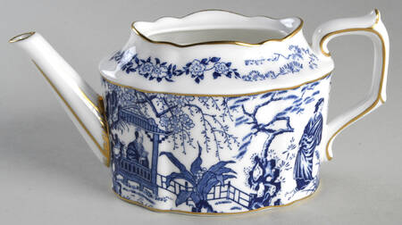 Blue Mikado Mini Teapot No Lid
