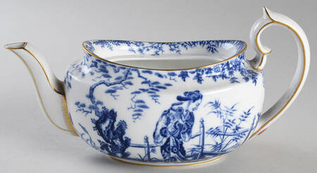 Blue Mikado Small Teapot No Lid