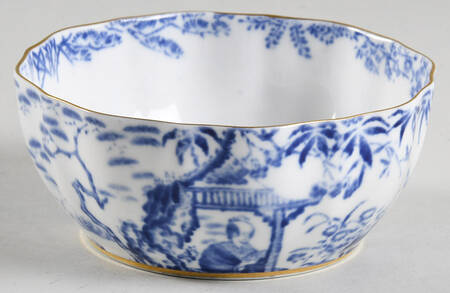 Blue Mikado Mini Open Sugar Bowl
