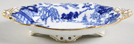 Blue Mikado 1685 Square Basket