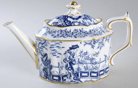 Blue Mikado Small Teapot & Lid