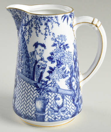 Blue Mikado Pitcher No Lid
