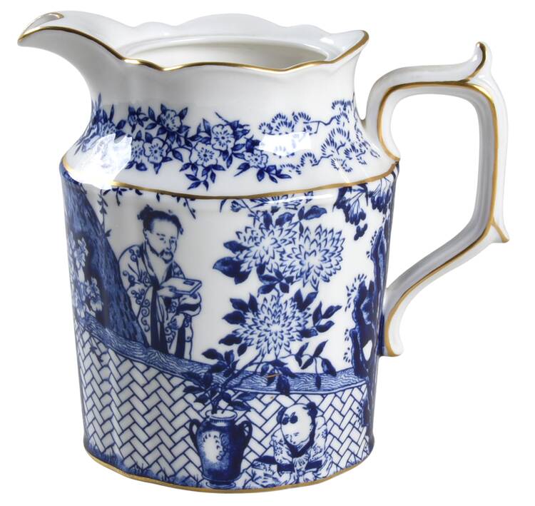 Blue Mikado Hot Water Jug No Lid