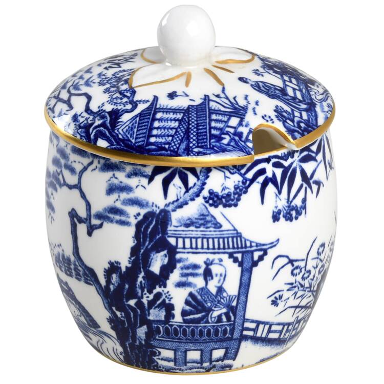 Blue Mikado Jam/Jelly & Lid