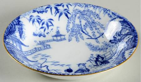 Blue Mikado Fruit/Dessert (Sauce) Bowl