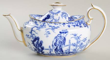 Blue Mikado Small Teapot & Lid
