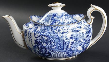 Blue Mikado Teapot & Lid
