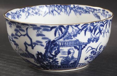 Blue Mikado Mini Open Sugar Bowl