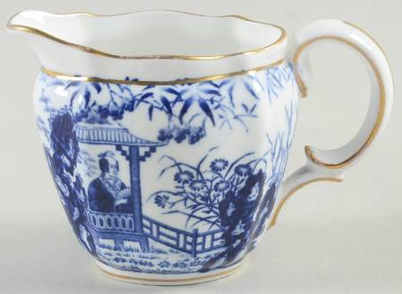 Blue Mikado Individual Creamer