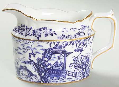 Blue Mikado Creamer