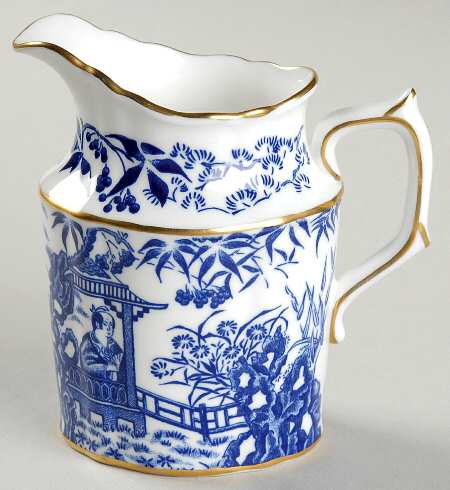 Blue Mikado Mini Creamer